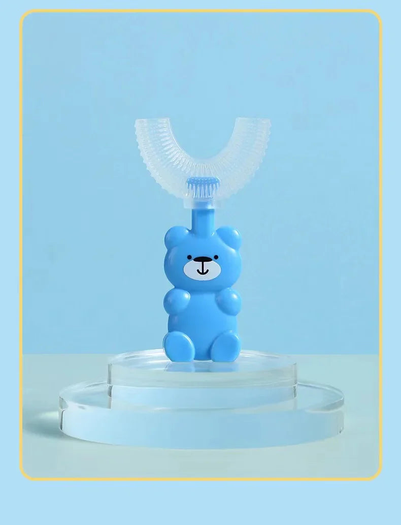 3 CEPILLOS  DE DIENTES EN U PARA BEBE O NIÑOS