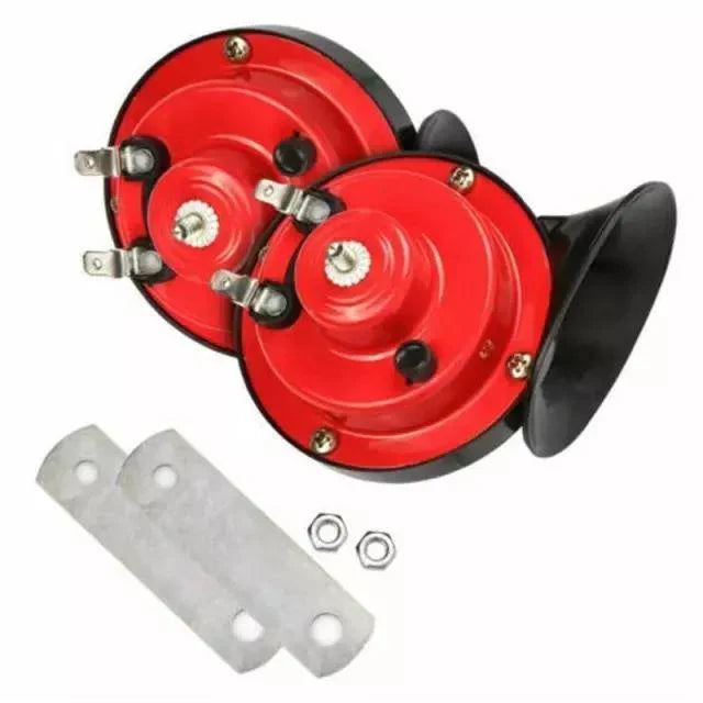 BOCINAS CARACOL 12V AUTO-MOTO-CAMIÓN SONIDO DE ALTA POTENCIA