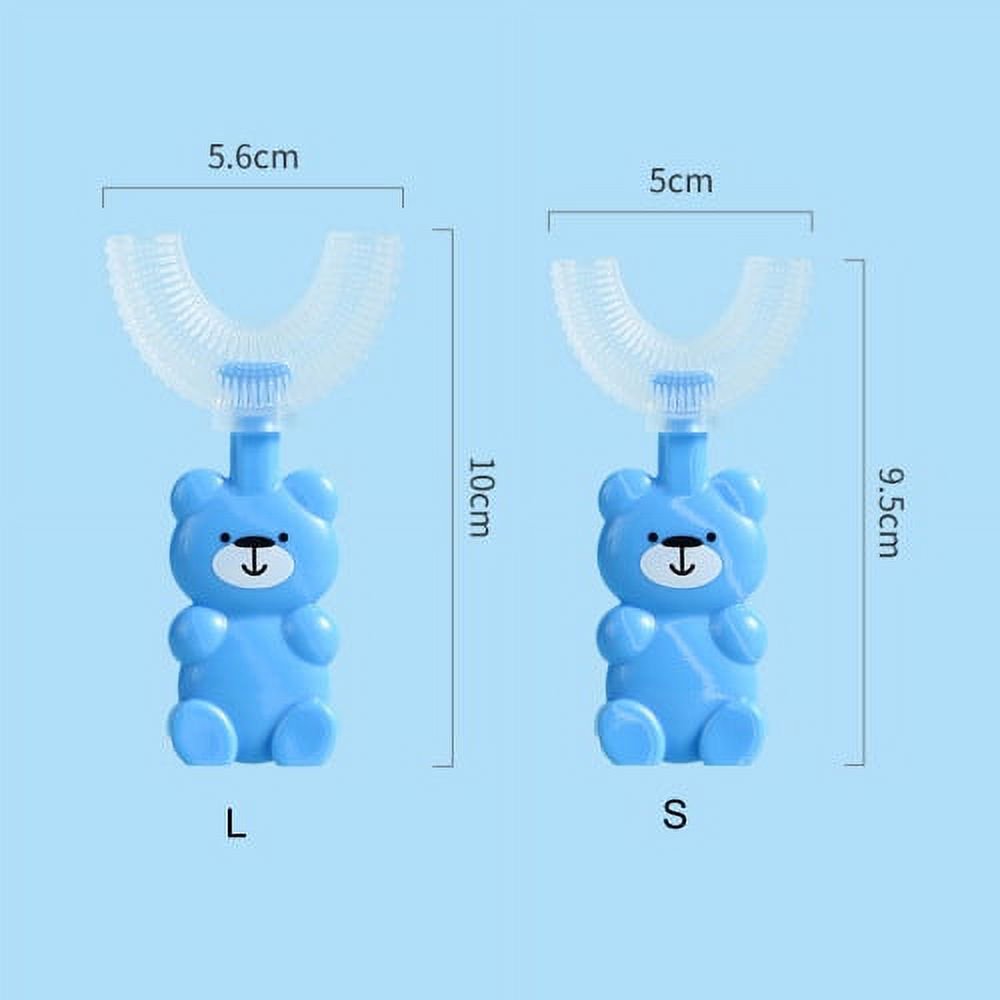 3 CEPILLOS  DE DIENTES EN U PARA BEBE O NIÑOS